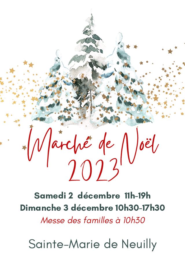 Marché de Noël à Sainte-Marie de Neuilly